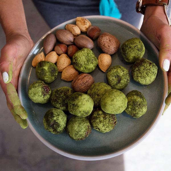 Green Tea Amazeballs Recipe