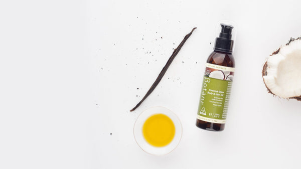 Glowing Skin With Coconut Glow Hair & Body Oil