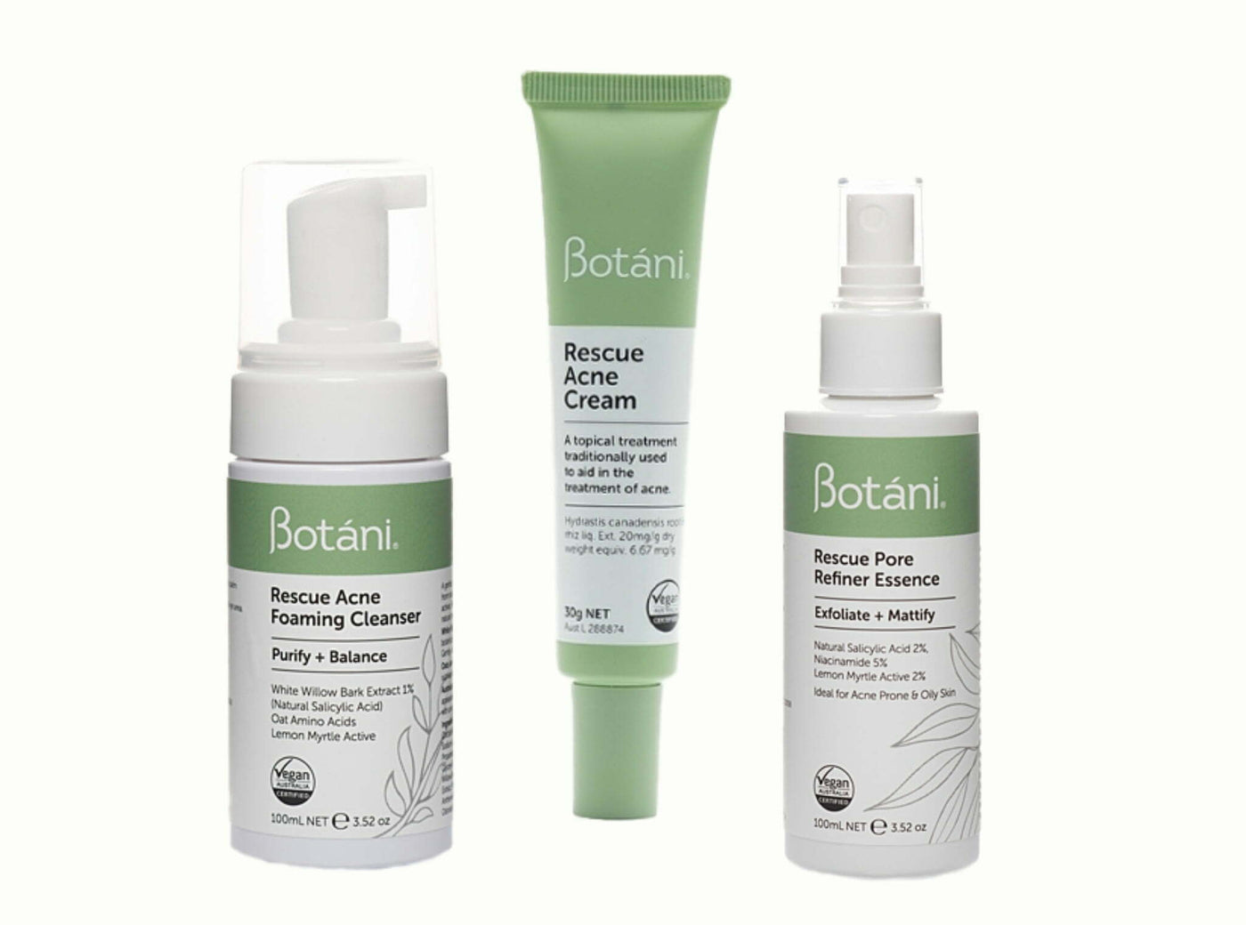 Rescue Acne 3 Step Solution