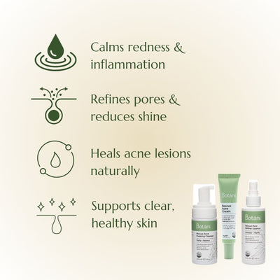 key benefits rescue acne trio pack