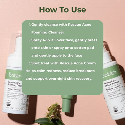 Rescue Acne Trio Pack